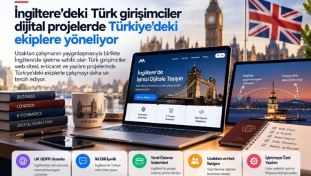 İngiltere’deki Türk girişimciler dijital projelerde Türkiye’deki ekiplere yöneliyor